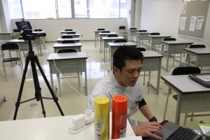 イメージ：柔道整復師科2.3年生遠隔授業が開始されました