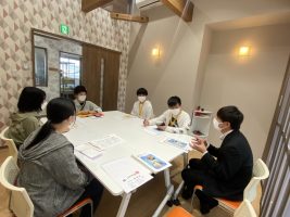 イメージ：【社会福祉メディカルソーシャル科】3年精神コースの施設見学の様子