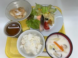 イメージ：【介護福祉科】調理実習「ひと鍋で3品料理・豆腐入り白玉団子」の手早く料理♫