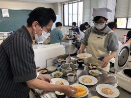 イメージ：【介護福祉科】楽しい調理実習🍽