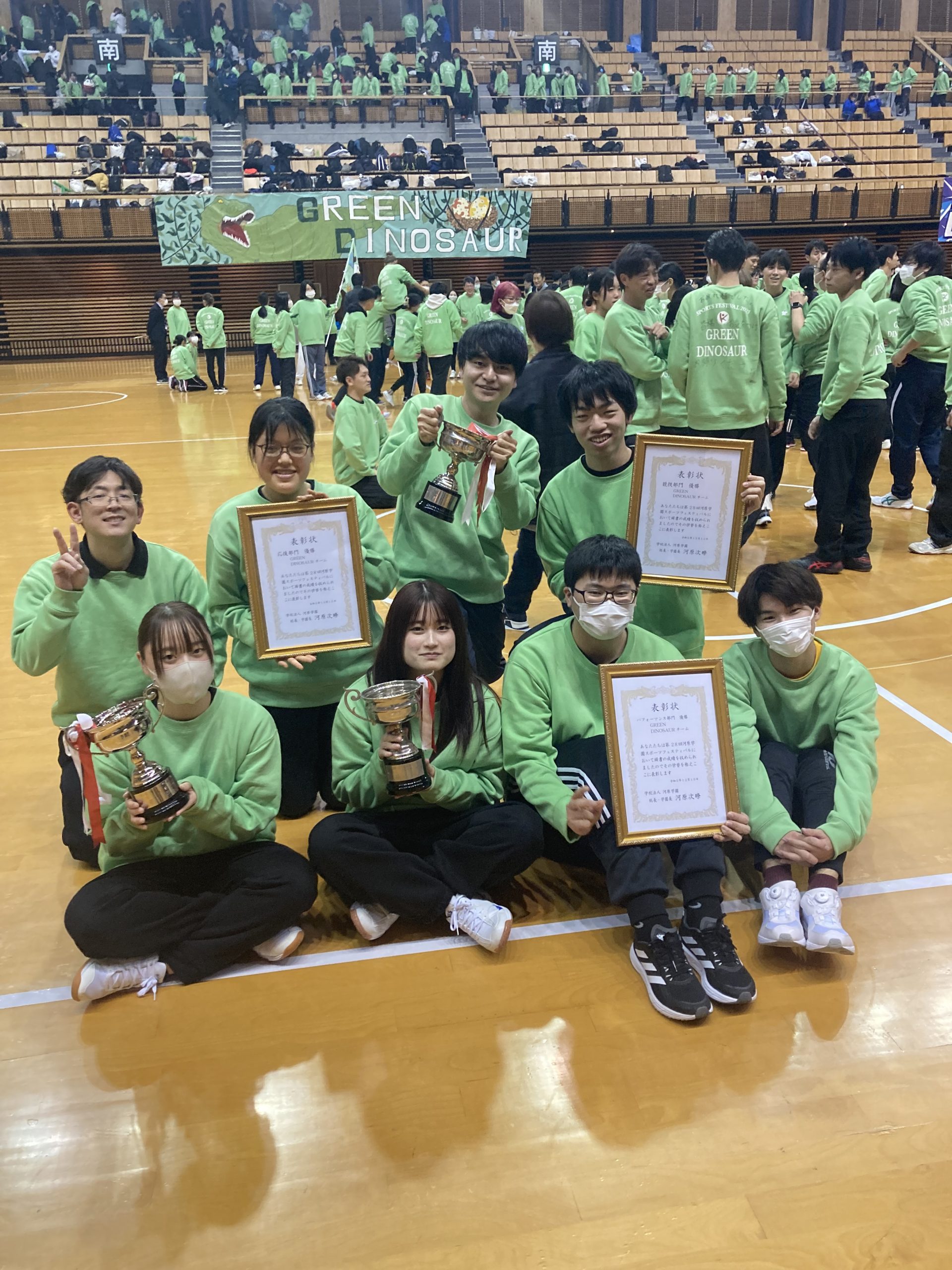 イメージ：【介護福祉科】スポーツフェスティバル総合優勝！！