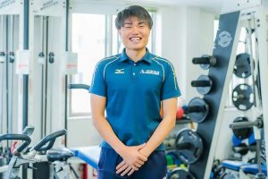 イメージ：スポーツメディカル　城戸 翔也さん（愛媛県立伊予農業高等学校出身）