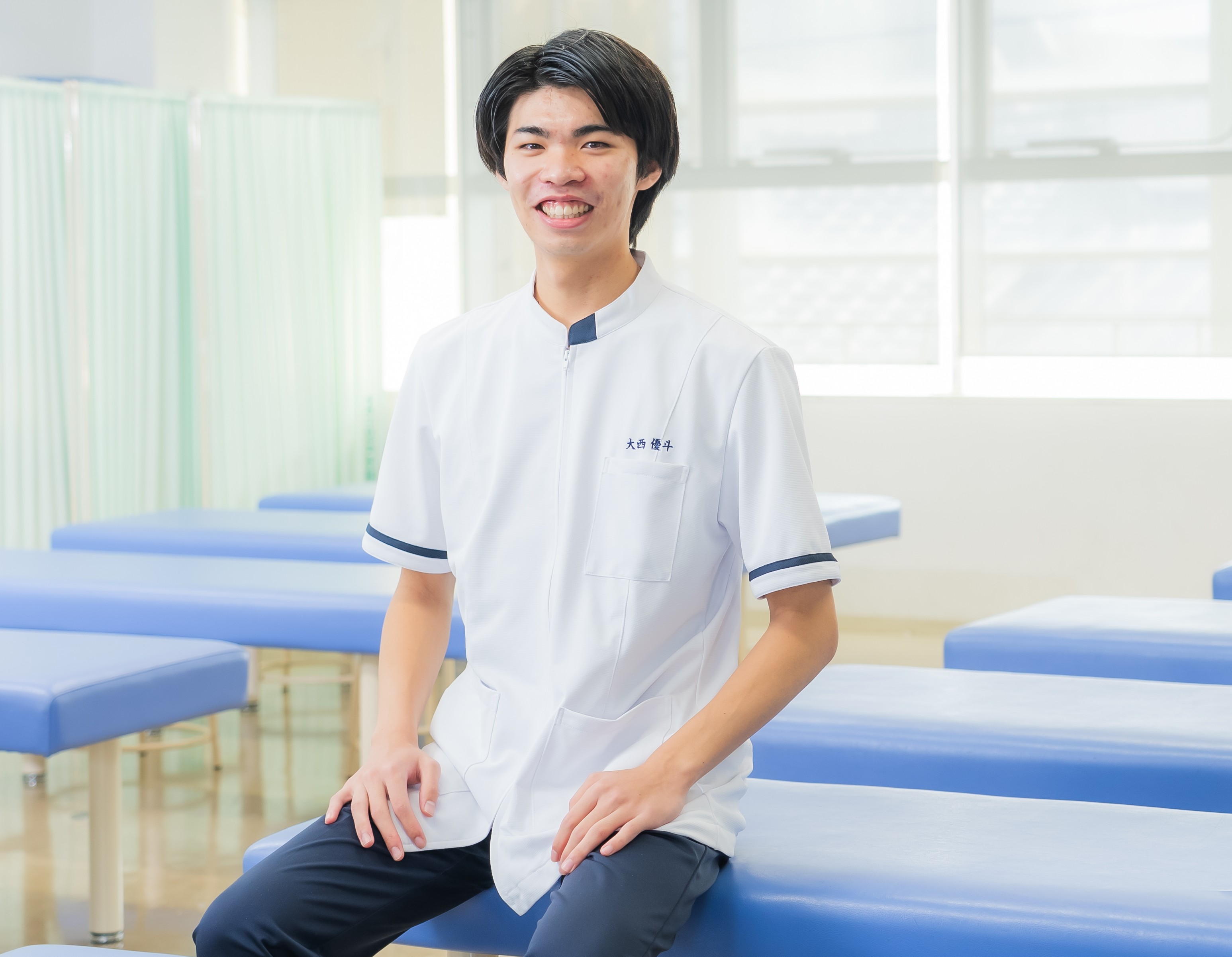 柔道整復師科】大西 優斗 さん（2024年度入学） | 河原医療福祉専門学校