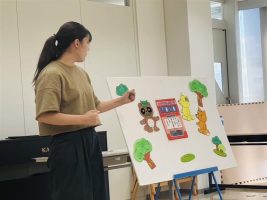 イメージ:【こども未来科】パネルシアター実演の巻