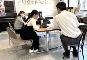 イメージ:【介護福祉科】本日、帰校日✨
