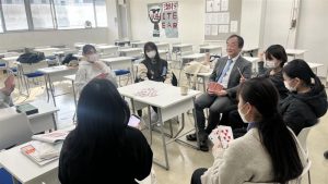 イメージ：【介護福祉科】ほっと一息？？