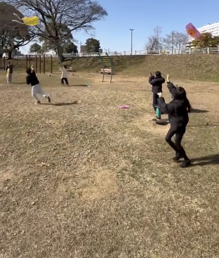 イメージ：【こども未来科】凧揚げしたよ！！！🪁